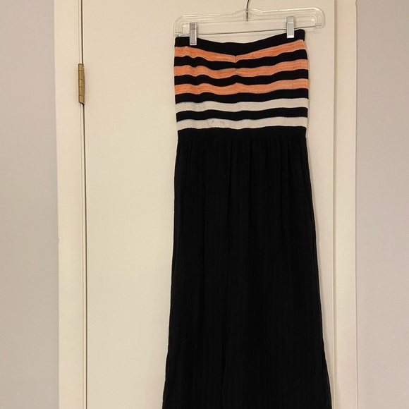 Rachel Roy Strapless Black Maxi Dress Small - Picture 2 of 16